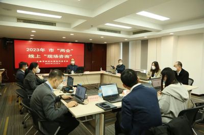 市經濟信息化委參與本市“兩會”線上“現場咨詢”活動，提供信息技術咨詢服務